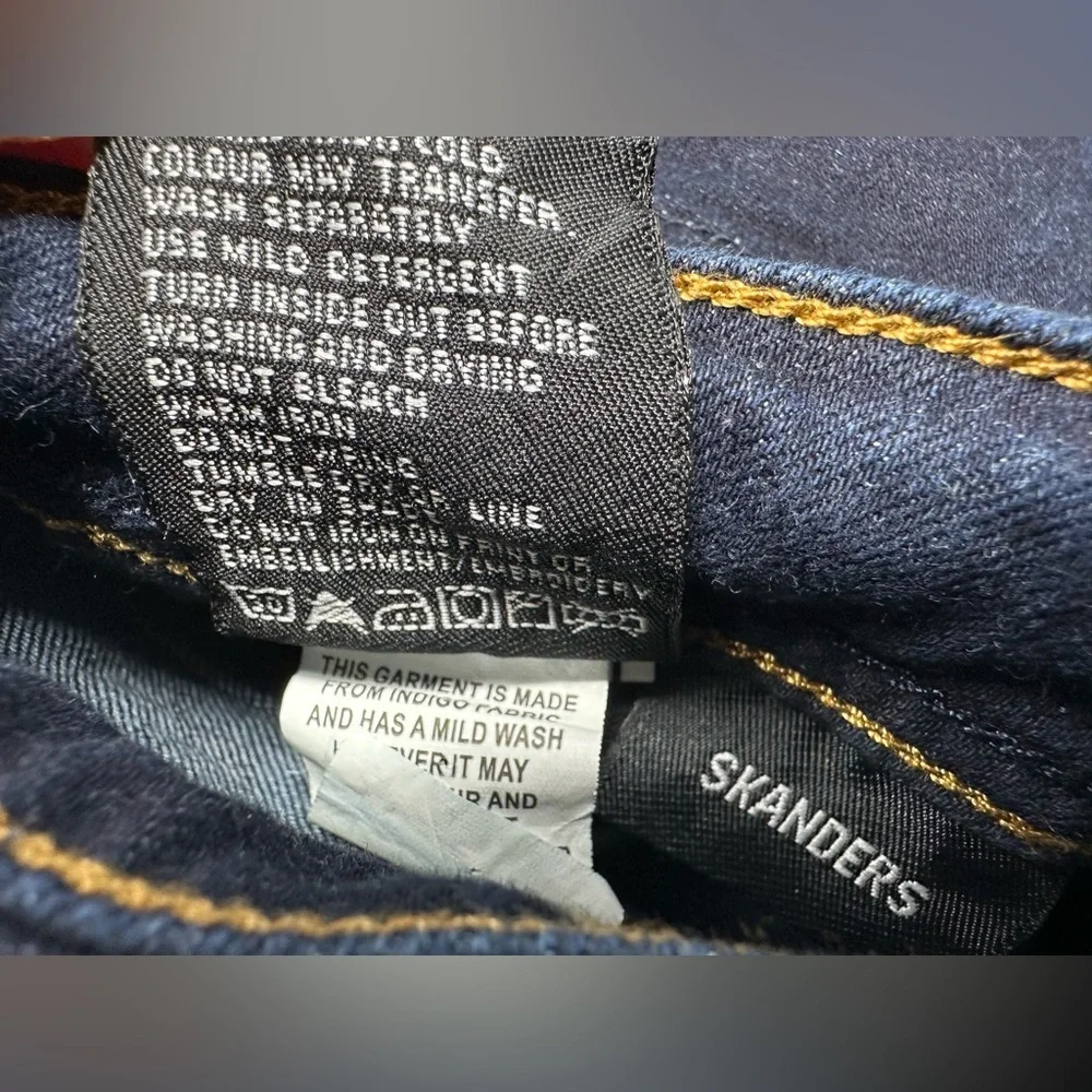 Wrangler Skanders Straight Leg Dark Denim‎ Jeans Men's 28 X 26